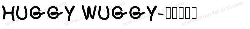 HUGGY WUGGY字体转换